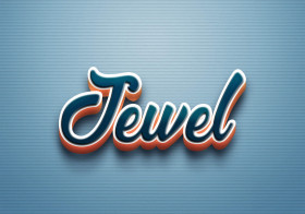 Cursive Name DP: Jewel