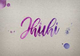 Jhuhi Watercolor Name DP