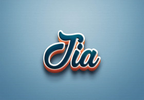 Cursive Name DP: Jia