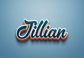 Cursive Name DP: Jillian