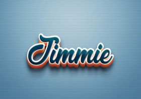 Cursive Name DP: Jimmie