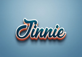Cursive Name DP: Jinnie