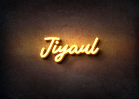 Glow Name Profile Picture for Jiyaul
