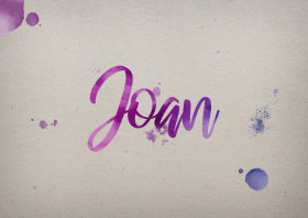 Joan Watercolor Name DP