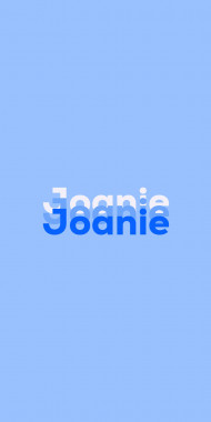 Name DP: Joanie