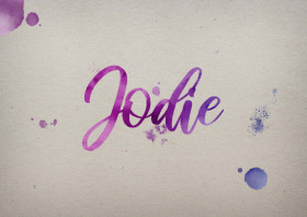 Jodie Watercolor Name DP