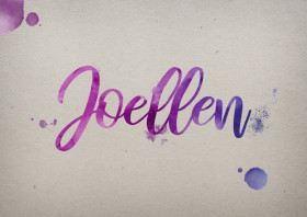 Joellen Watercolor Name DP