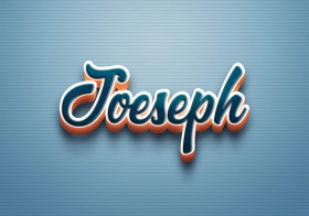 Cursive Name DP: Joeseph