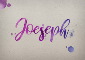 Joeseph Watercolor Name DP