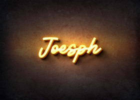 Glow Name Profile Picture for Joesph