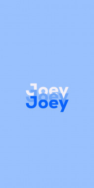 Name DP: Joey