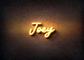 Glow Name Profile Picture for Joey