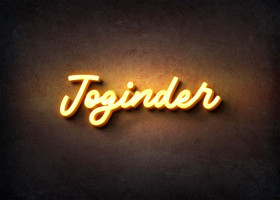 Glow Name Profile Picture for Joginder