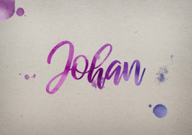 Johan Watercolor Name DP