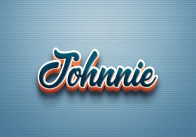 Cursive Name DP: Johnnie