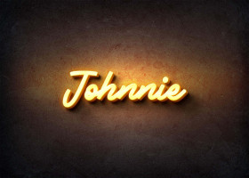 Glow Name Profile Picture for Johnnie