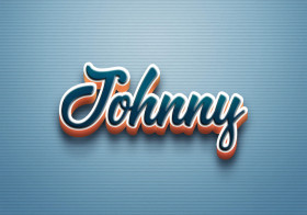 Cursive Name DP: Johnny
