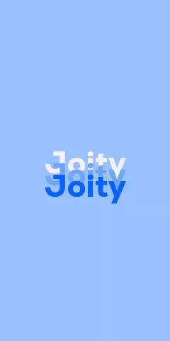 Name DP: Joity