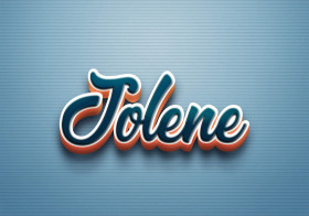 Cursive Name DP: Jolene