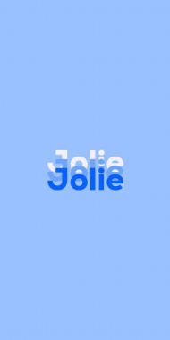 Name DP: Jolie