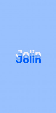 Name DP: Jolin