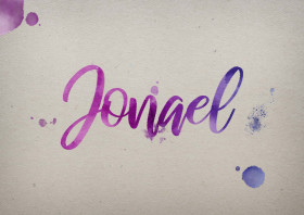 Jonael Watercolor Name DP