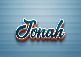 Cursive Name DP: Jonah