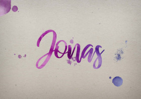 Jonas Watercolor Name DP