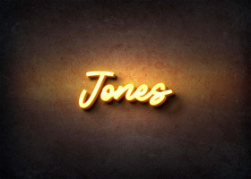 Glow Name Profile Picture for Jones