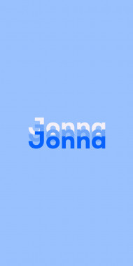 Name DP: Jonna