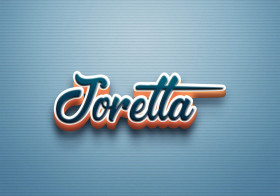 Cursive Name DP: Joretta