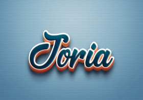 Cursive Name DP: Joria