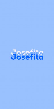 Name DP: Josefita