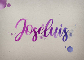 Joseluis Watercolor Name DP