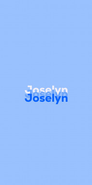 Name DP: Joselyn
