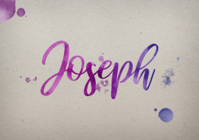 Joseph Watercolor Name DP