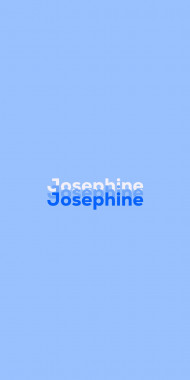 Name DP: Josephine