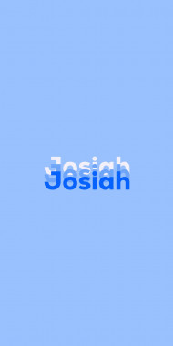 Name DP: Josiah