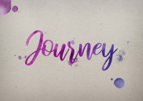 Journey Watercolor Name DP