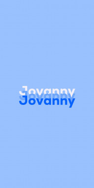 Name DP: Jovanny