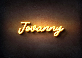 Glow Name Profile Picture for Jovanny