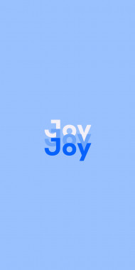 Name DP: Joy