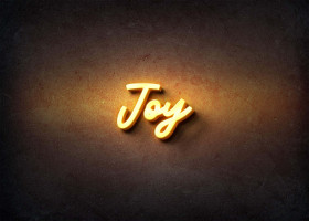 Glow Name Profile Picture for Joy