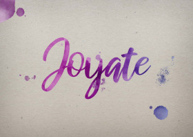 Joyate Watercolor Name DP