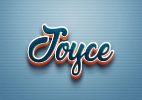 Cursive Name DP: Joyce