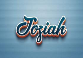 Cursive Name DP: Joziah