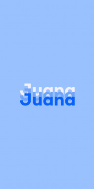 Name DP: Juana