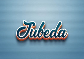 Cursive Name DP: Jubeda