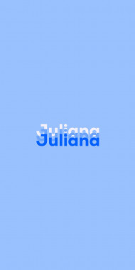 Name DP: Juliana