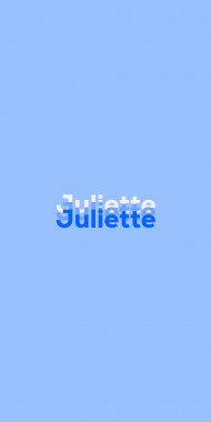 Name DP: Juliette